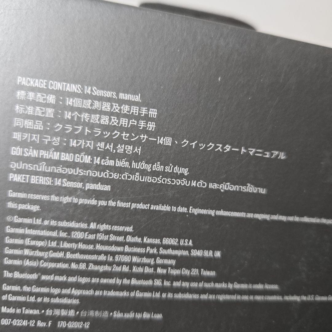 ラウンド用品・アクセサリー GARMIN APPROACH CT10