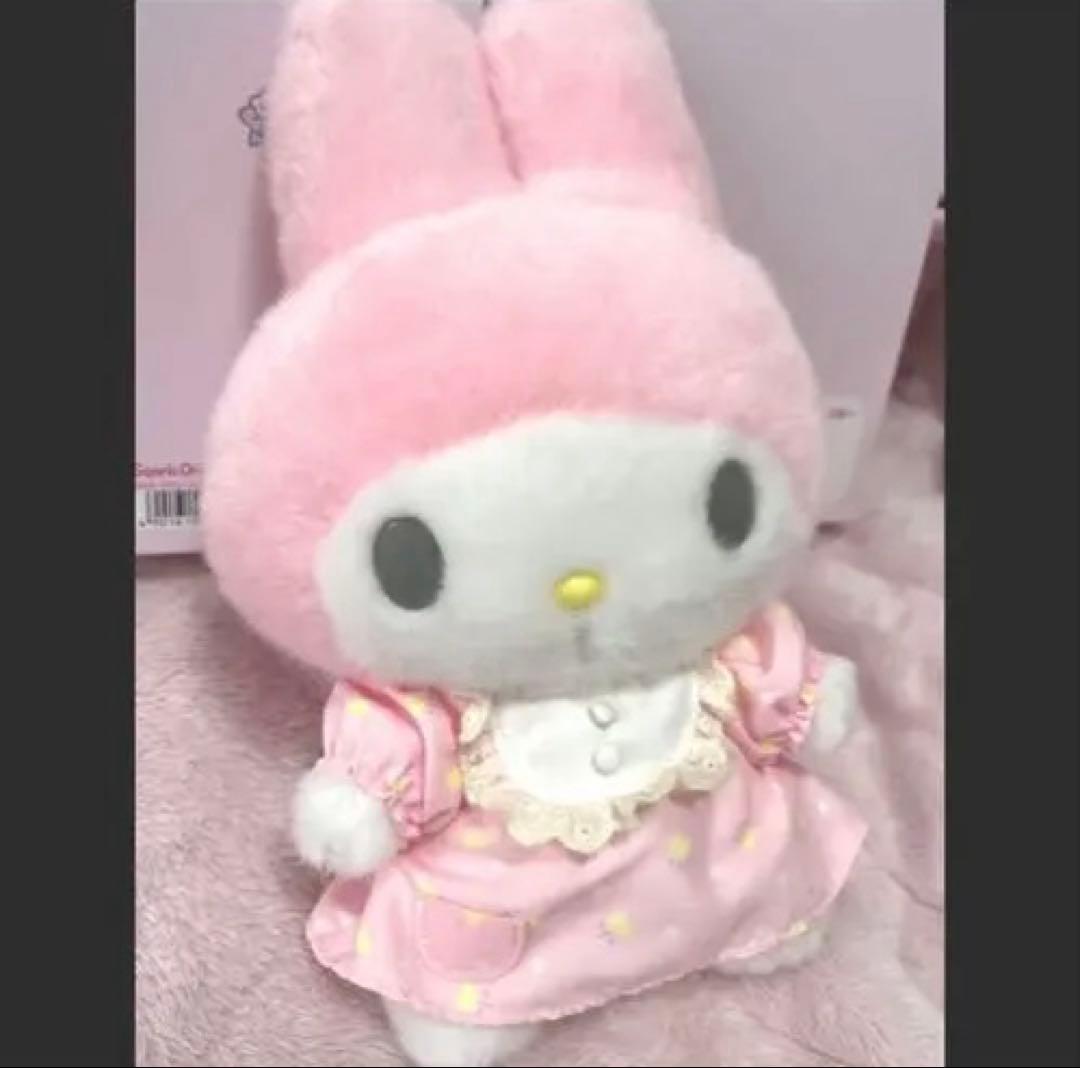 希少♡マイメロディ 可動ほわ毛ぬいぐるみ&着せ替え服セット