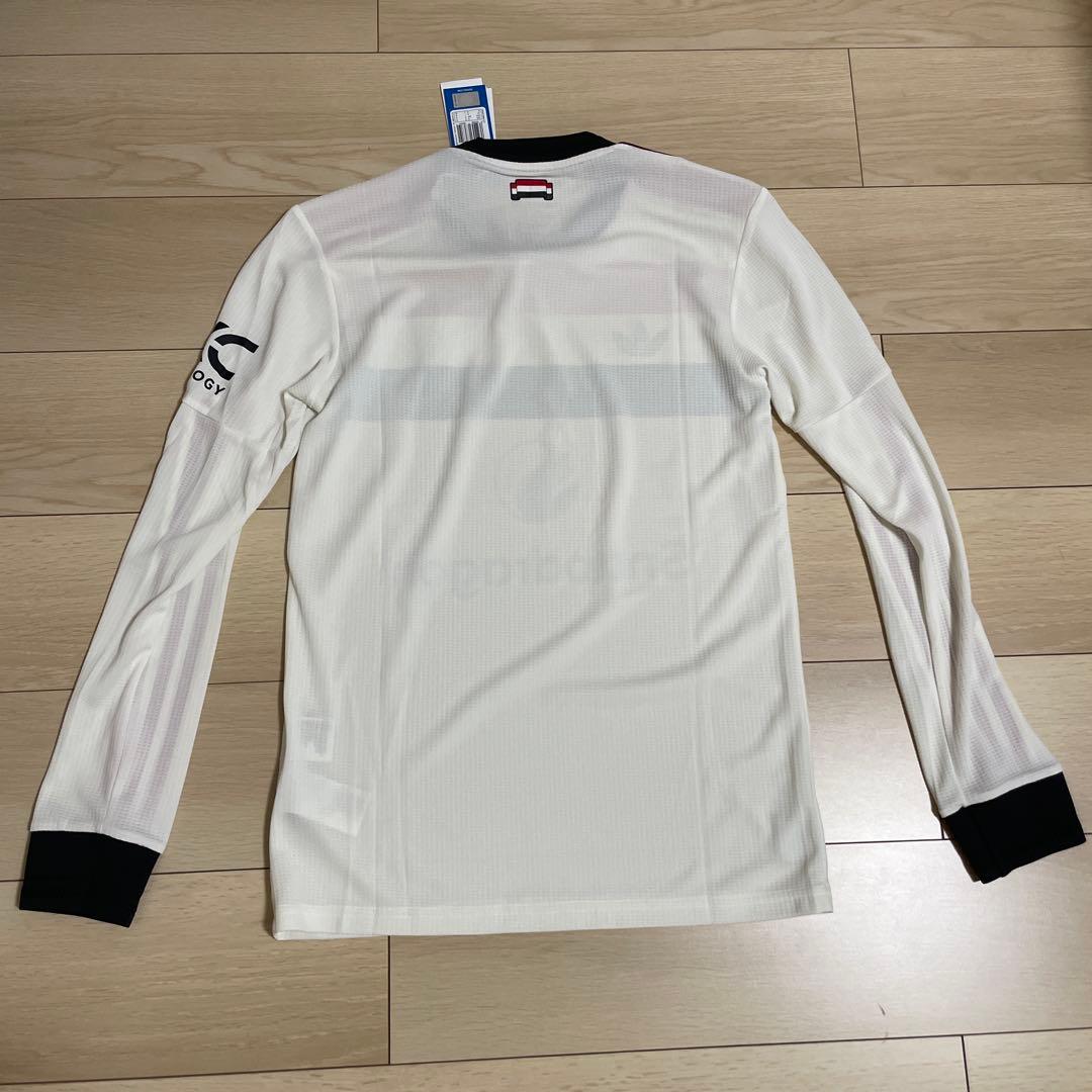 adidas マンチェスターユナイテッド　サッカーユニフォーム 長袖