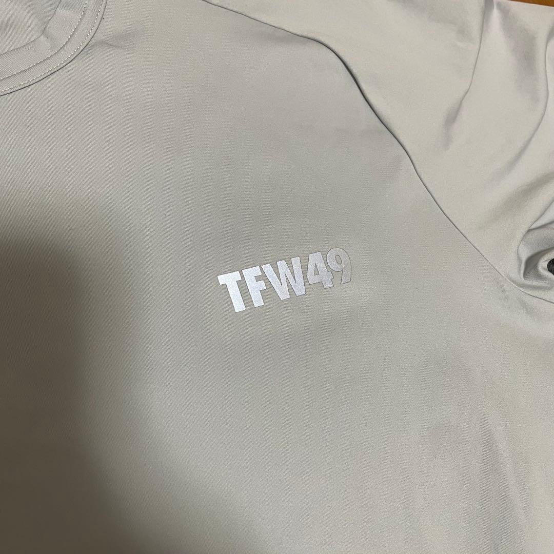 TFW49 ロングTシャツ ライトグレー　XL ゴルフ
