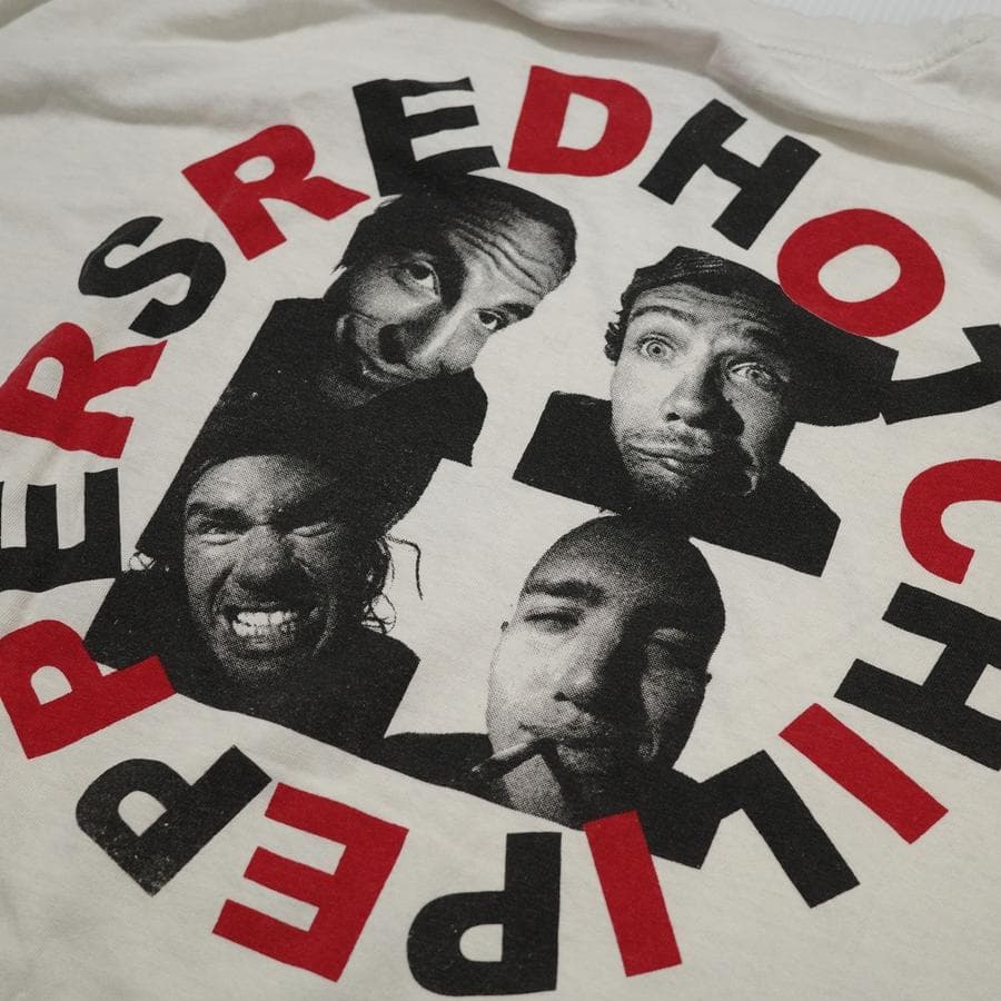 RHCP×NIRVANA 91年ツアーTシャツ XL / 白 ブート