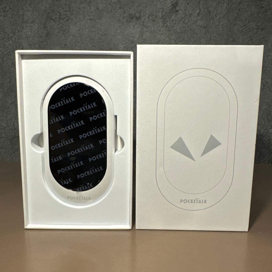 未使用品 ポケトーク W1PWW ホワイト POCKETALK 1150