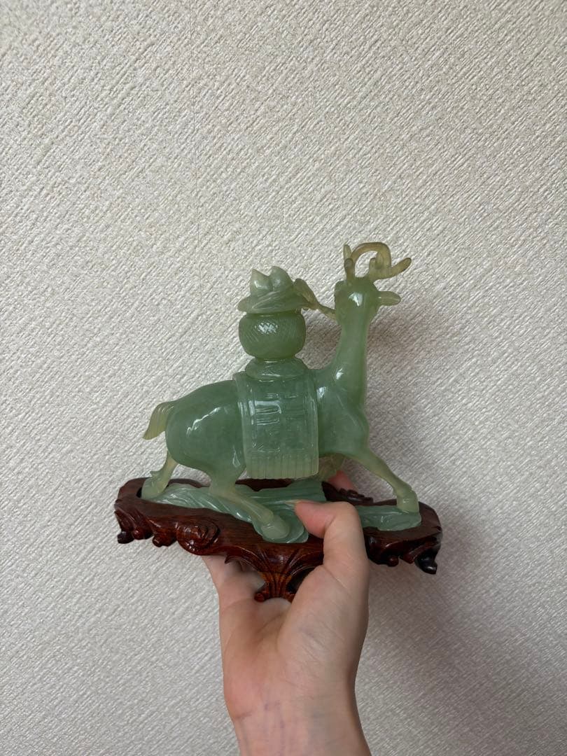 シカ　置物