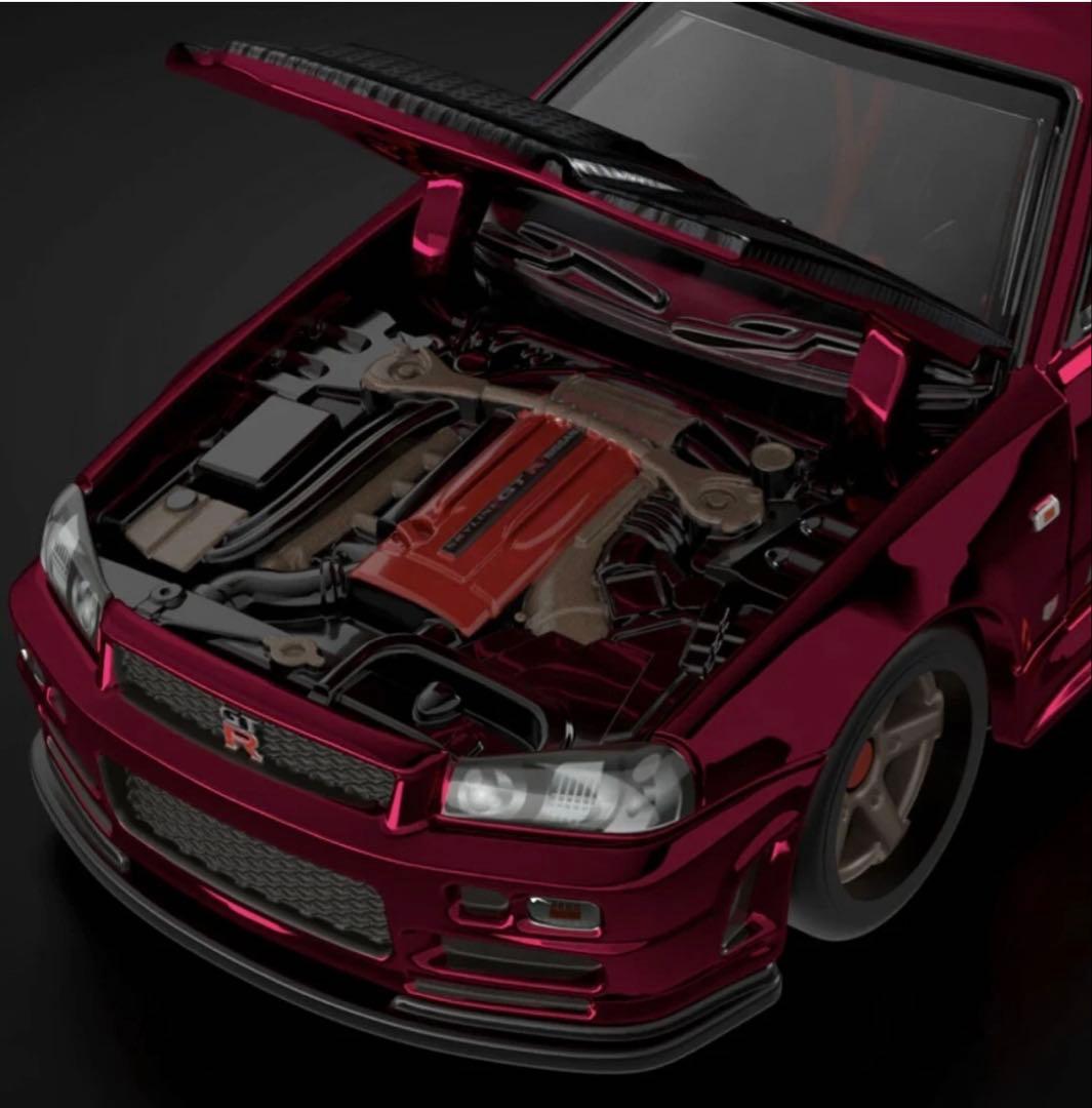 M*M様 ホットウィール Nissan Skyline GT-R BNR34 R