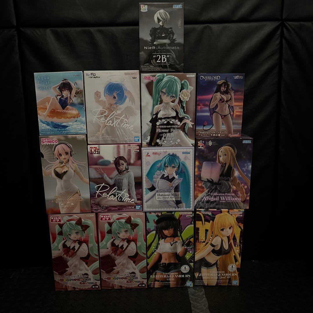 プライズ　美少女　フィギュア　セット　13個