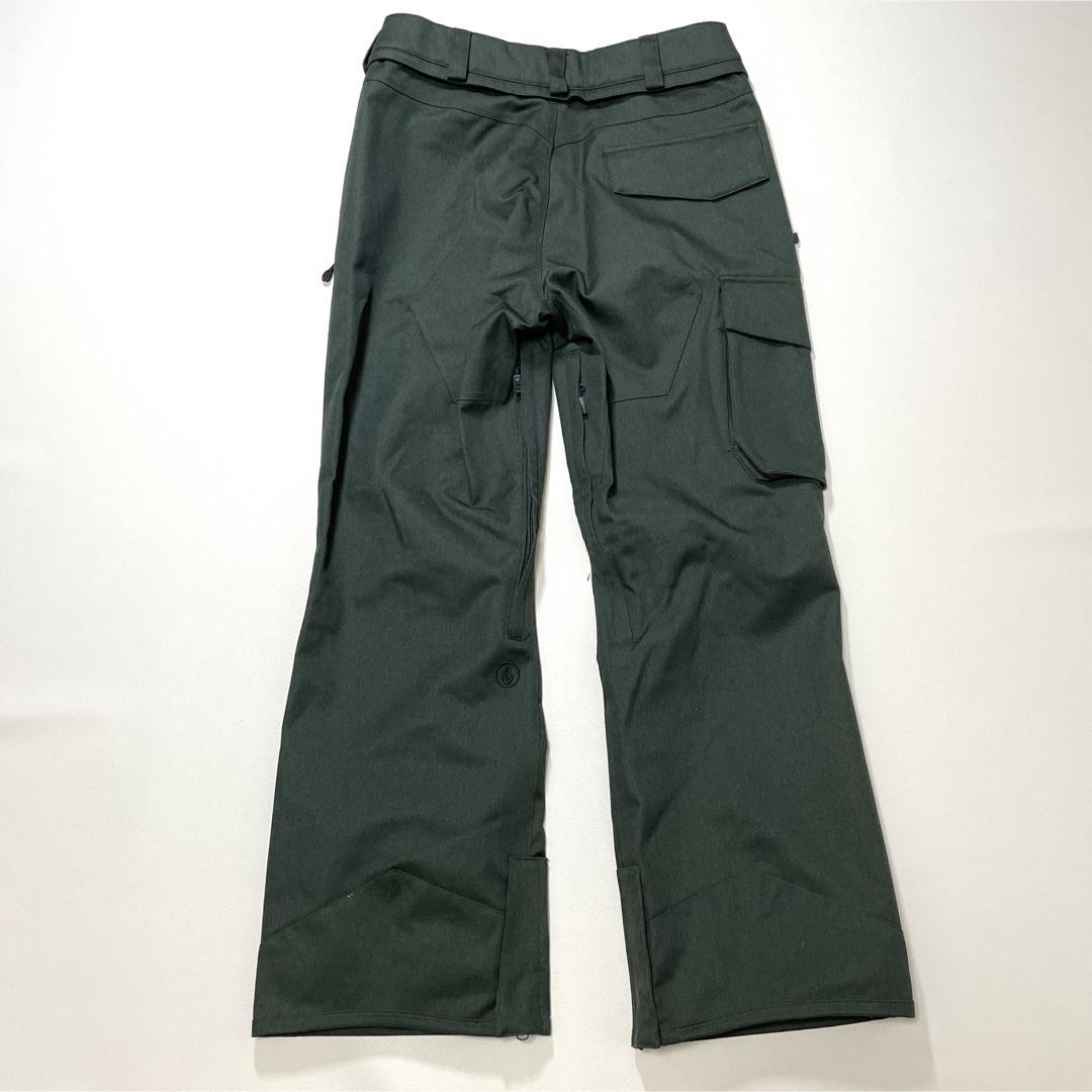 6704【美品】ボルコム　パンツ　無地　スノボウェア メンズ カーキ