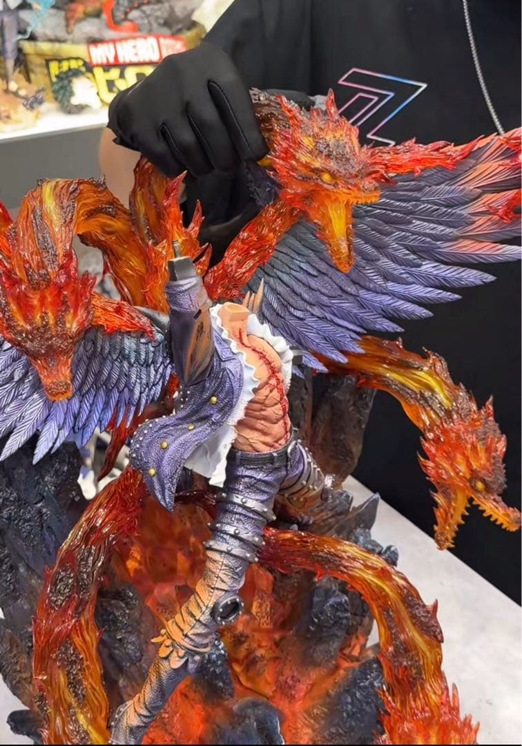ワンピース　三災キング　ガレージキット　フィギュア　完成品