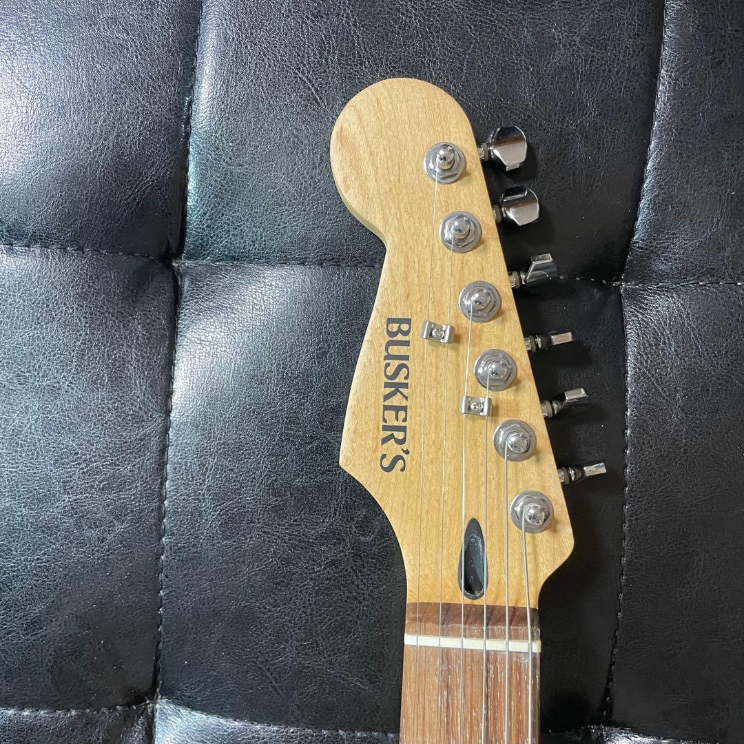 BUSKER‘S 左利き LEFT STRAT 保護フィルムまま レフティ