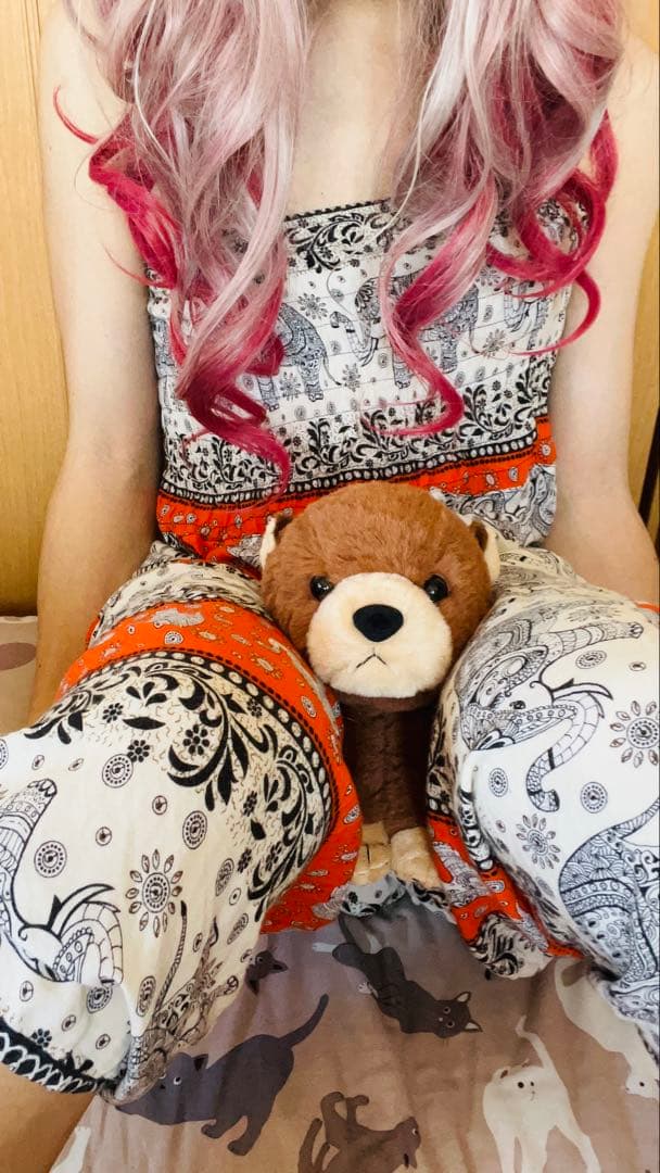 可愛いクマのぬいぐるみ
