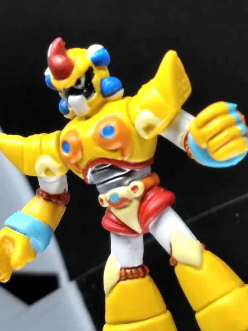 ロックマンX3 フィギュア ヴァジュリーラff 剣ver 消しゴム 　塗装品