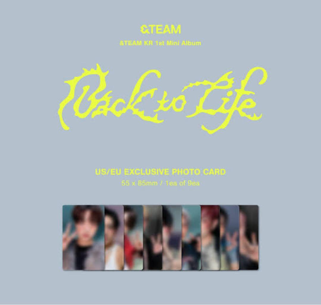 &TEAM ニコラス US EU アメリカ限定 トレカ KPOP NARA