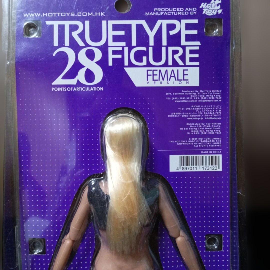 ホットトイズ トゥルータイプ28 1/6 コーカシアン白人女性素体 TTF11