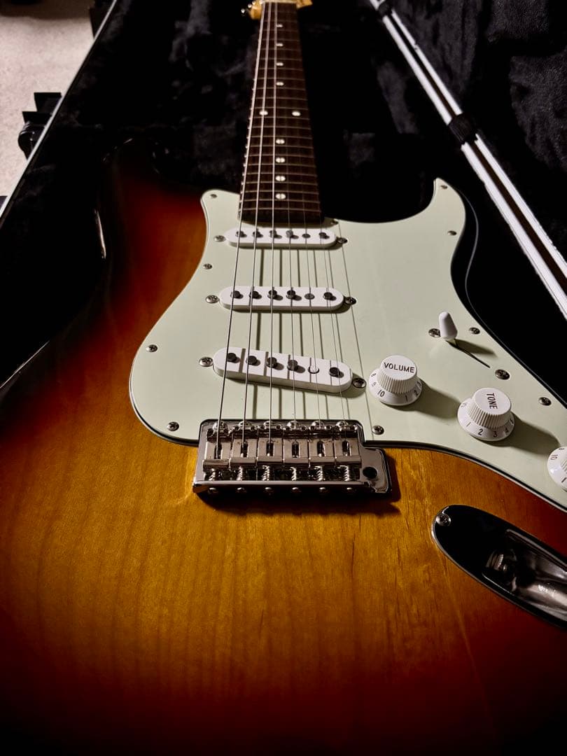 極美品 日本製ストラトCoolZ ZST-1R ロックペグ スチールブロック