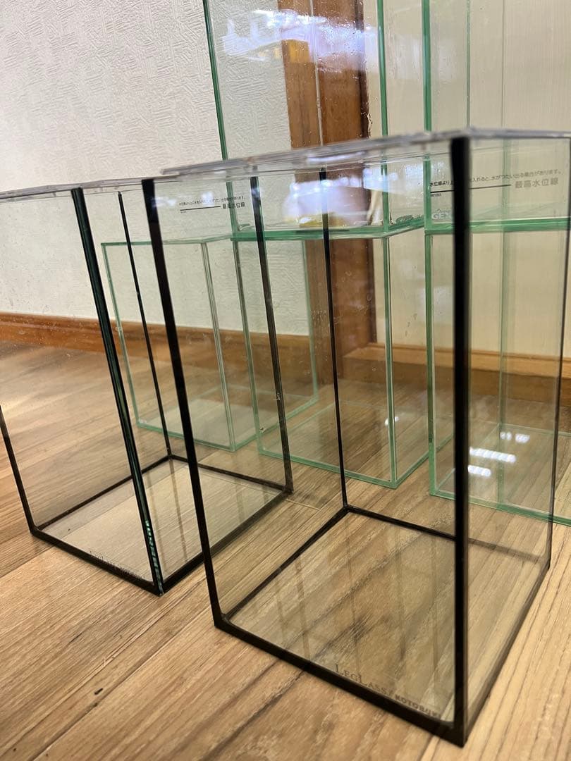 【引取り優先】ベタガラス水槽 GEXグラステリア コトブキレグラス セット