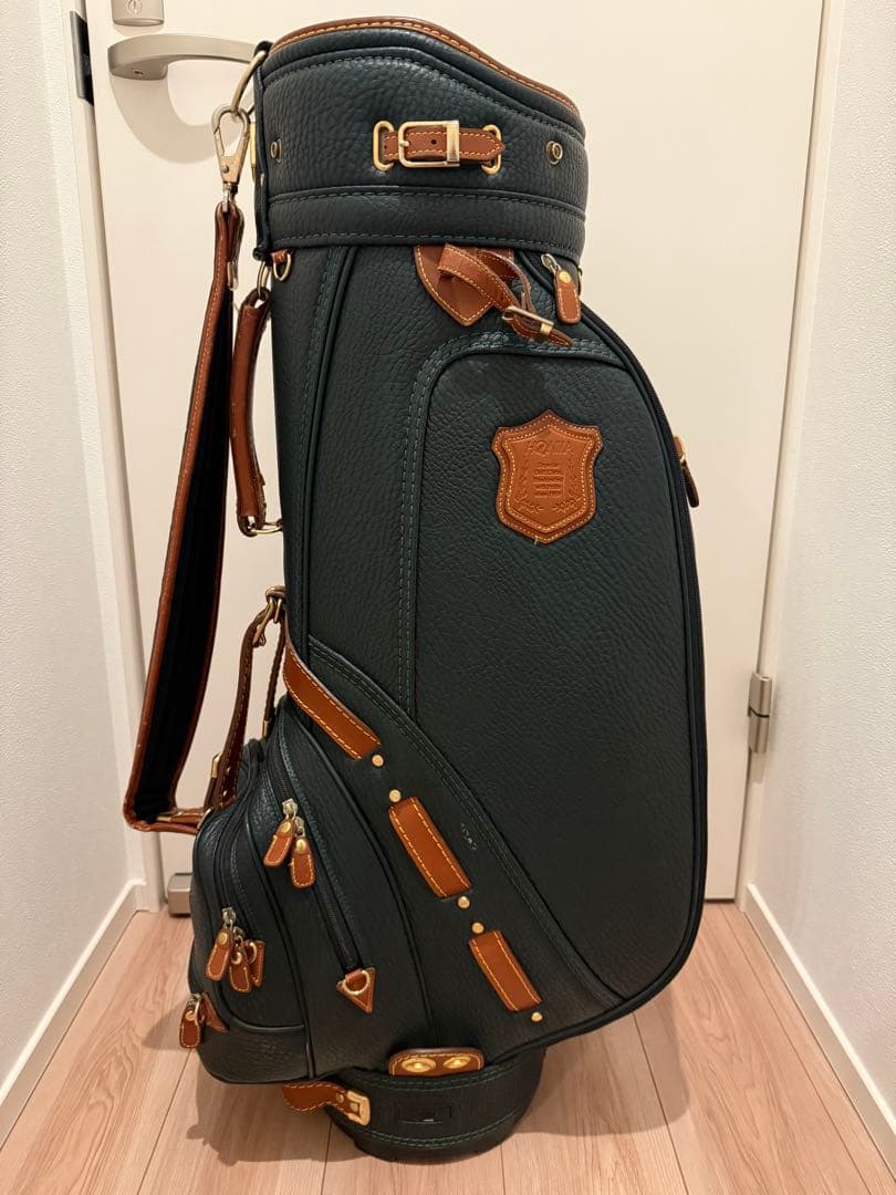 牛革 HONMA ホンマ ヘリテイジ キャディバッグ ゴルフバッグ 廃盤品