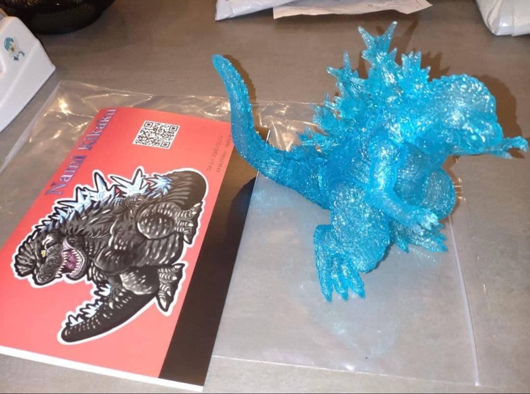 ワンフェス　ゴジラ　クリアブルー　2体
