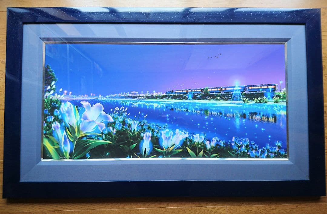kagaya 秋の軽便鉄道 絵画
