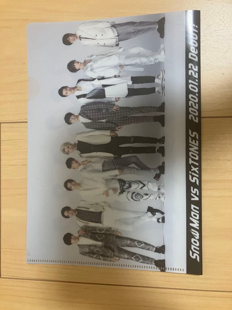 SixTONES  Man シルバーポーチ アクリルスタンド ファイル