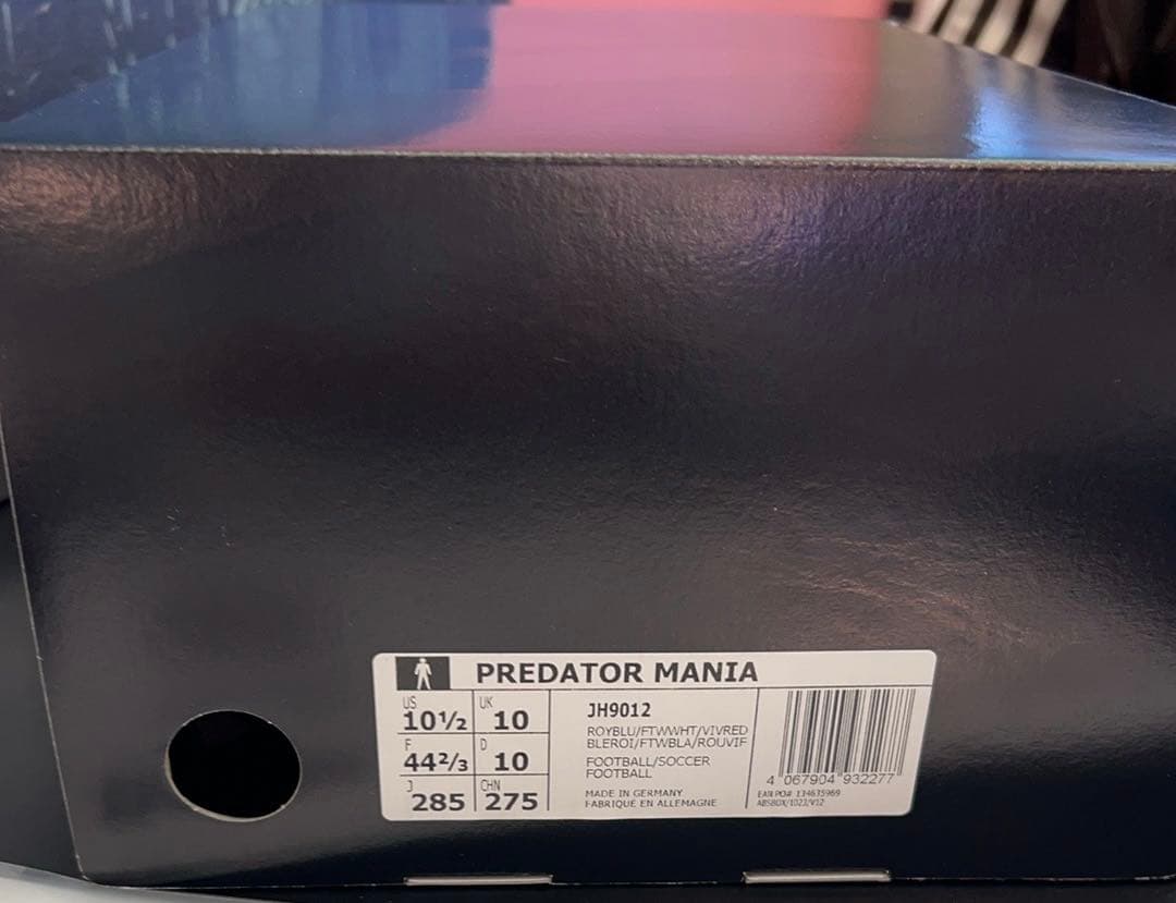 シューズ 28.5 adidas Predator Mania FG Japan Blue
