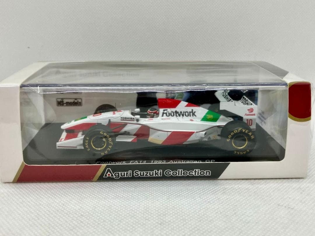 ★1/43★フットワーク FA14 無限ホンダ★鈴木亜久里★レーシングオン別注★