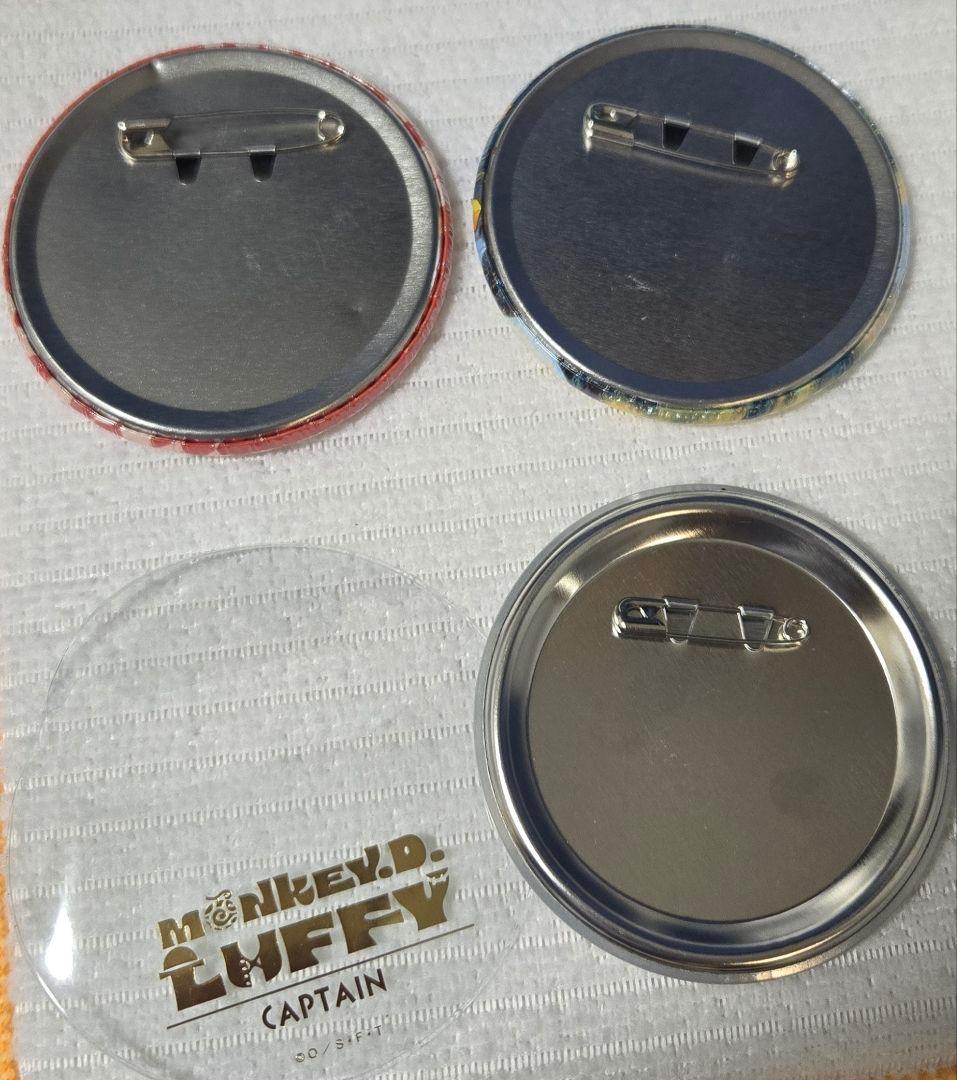 ワンピース ルフィ ワンピースタワー PHANTOM 4th ユニバ 缶バッジ