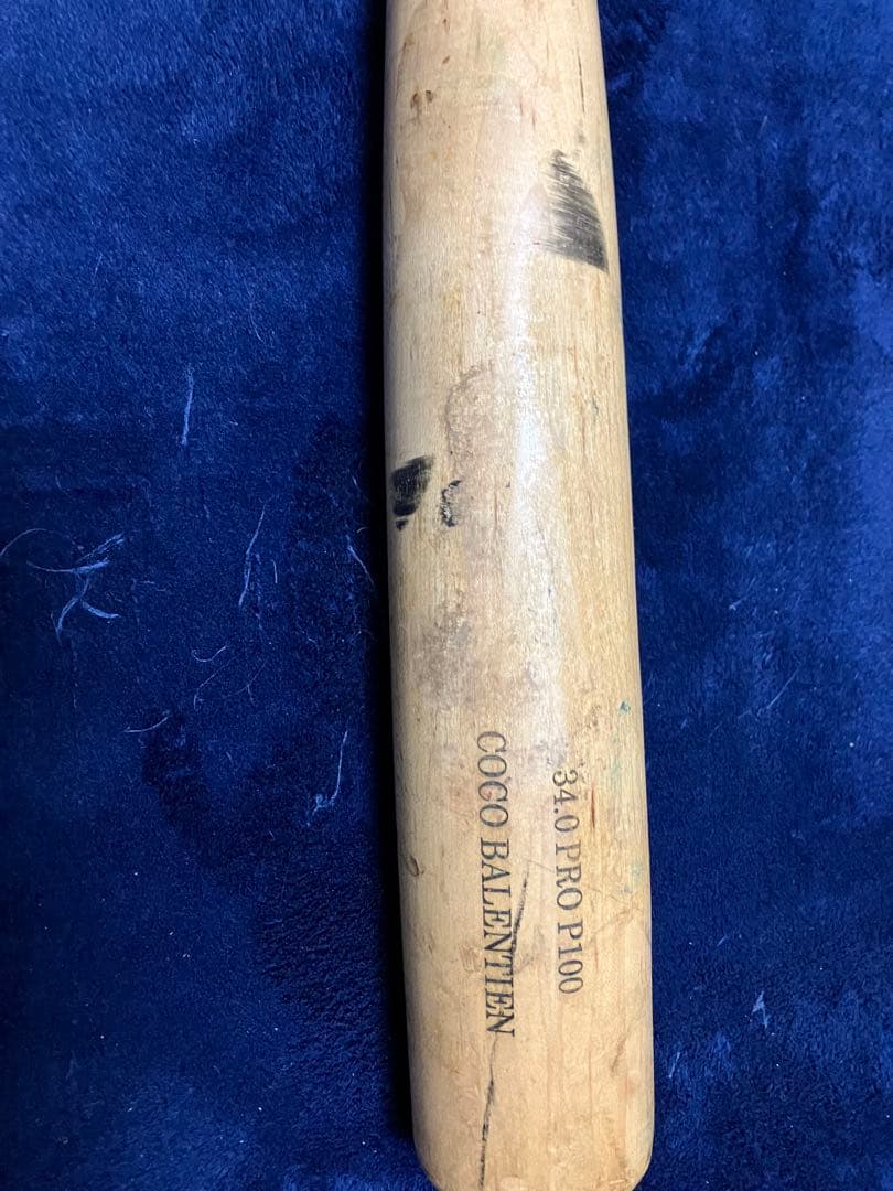 バレンティン実使用バットOLD HICKORY 硬式野球バット