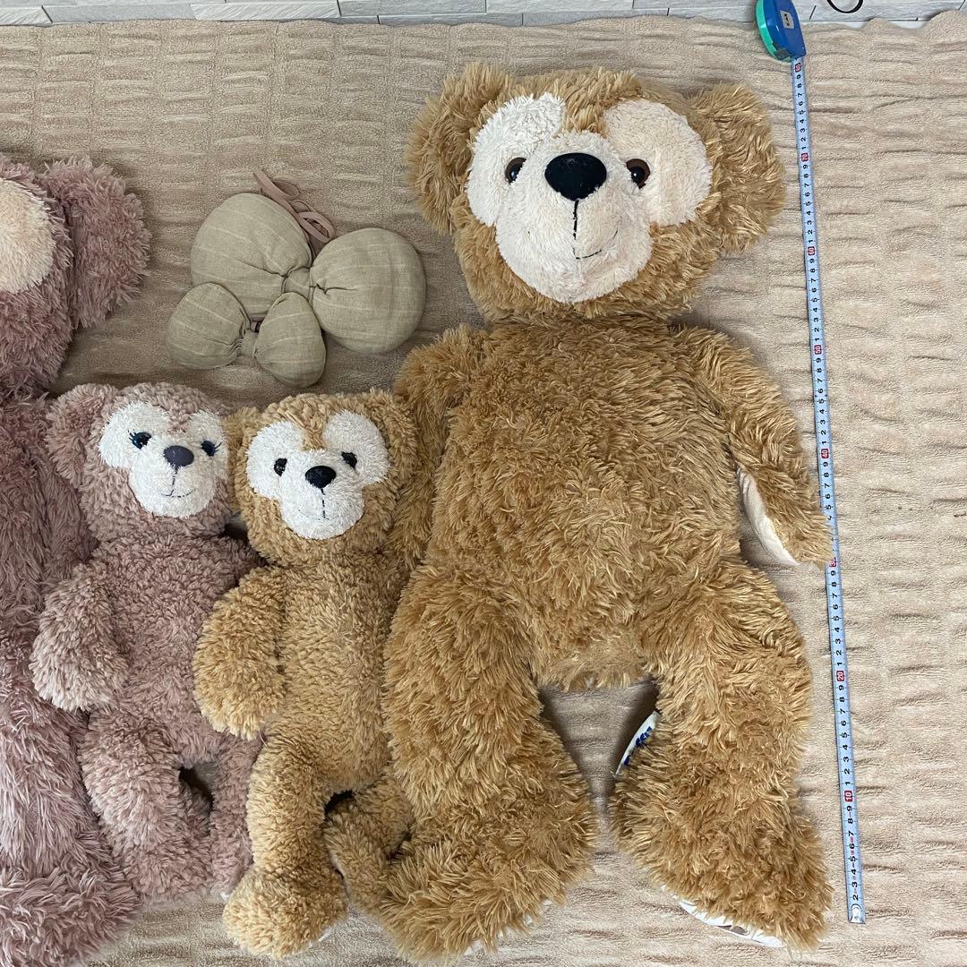 ディズニーシー　ダッフィー&シェリーメイ　ぬいぐる4点セット　【M×2・S×2】