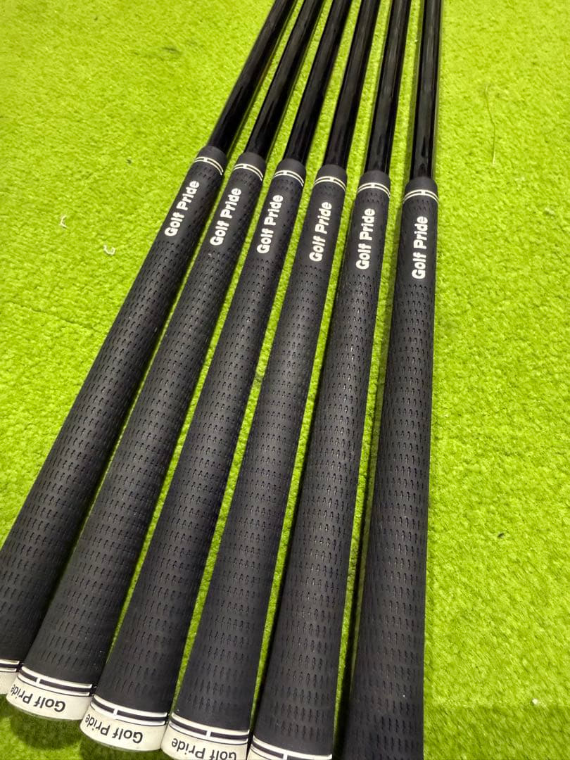KBS S-Taper 110 シャフト【ブラック】＃5〜P　6本
