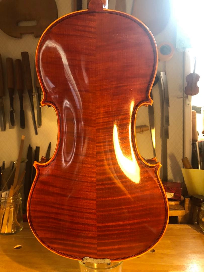 【応援値下げ中】手製バイオリン ドイツ製 4/4 2004