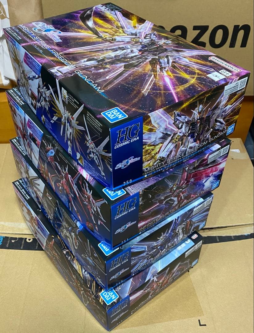 新品未組立　HG 1/144 ガンダムSEED FREEDOM ４種セット