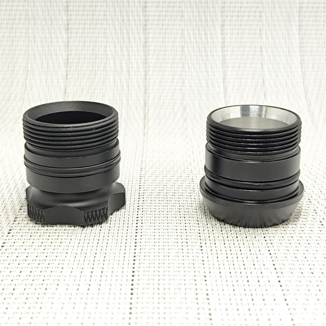 SUREFIRE E to Cアダプター 純正＆社外セット