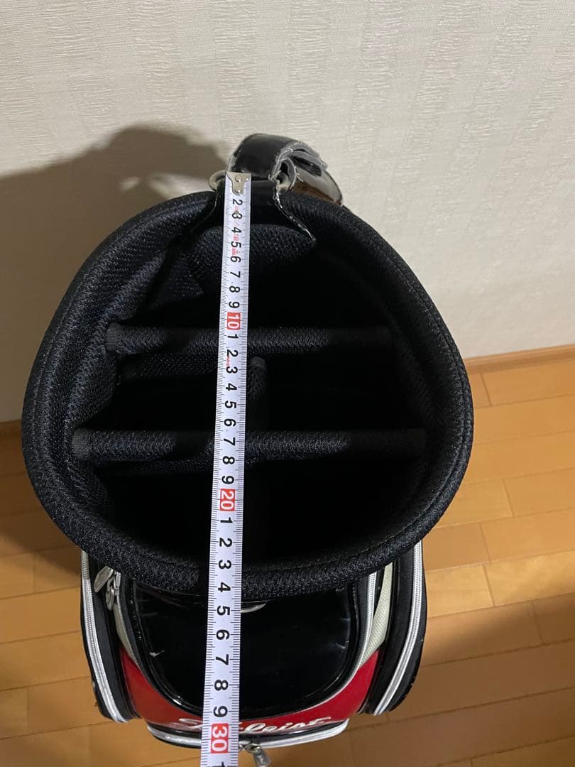 Titleist キャディバッグ ブラック レッド