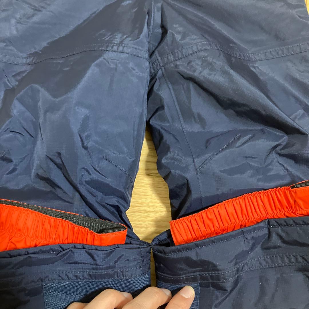 patagonia 子ども用スキーオーバーオール ネイビースノーパイルビブ