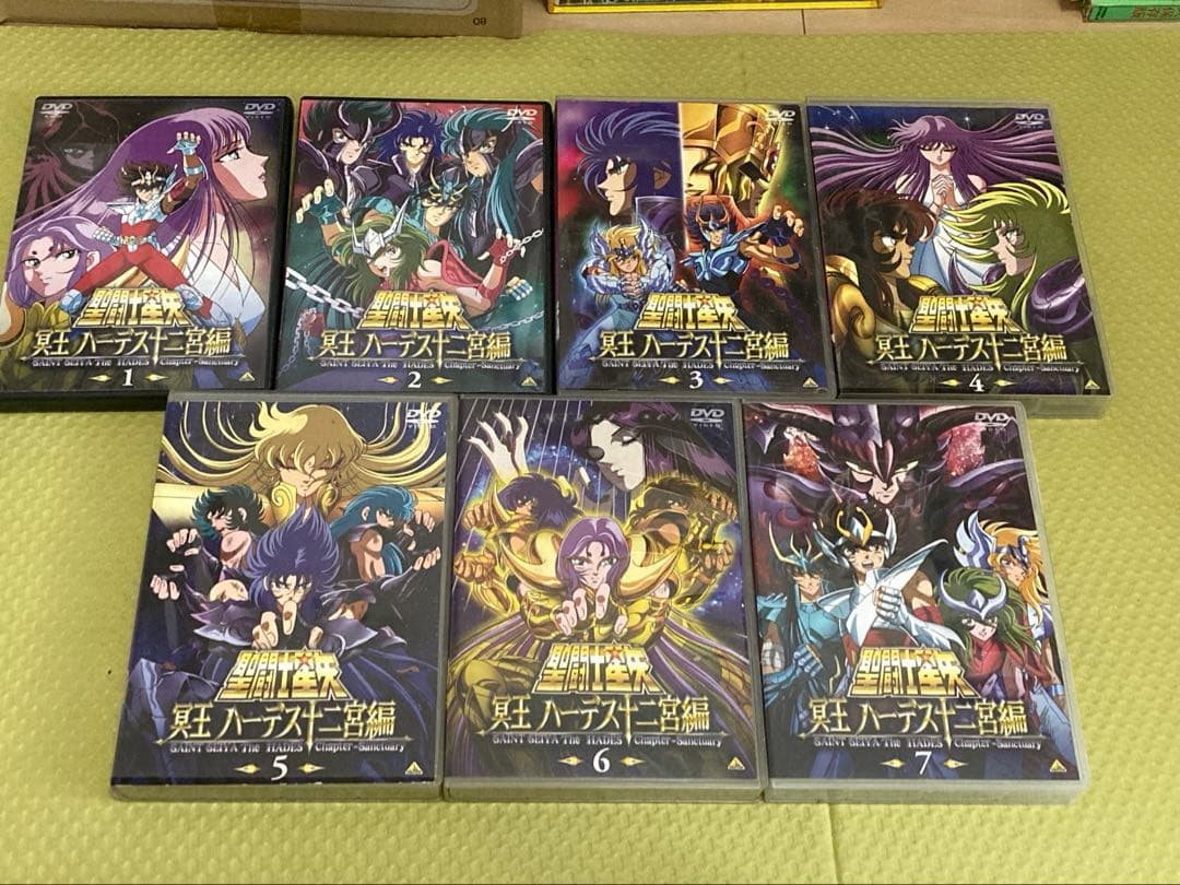 DVD アニメ聖闘士星矢TV版からOVA 映画版4本天界編　Blu-ray黄金魂