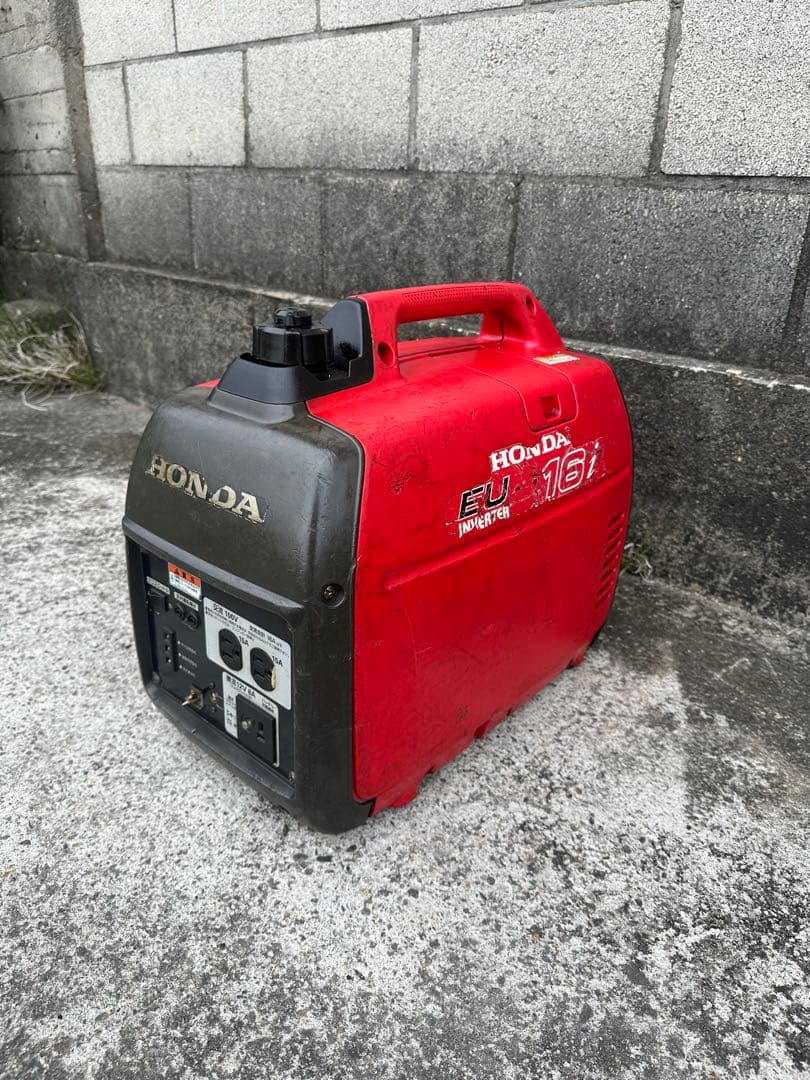 （動作確認済み）特選ホンダインバーター発電機 EU16i エンジンOK!!