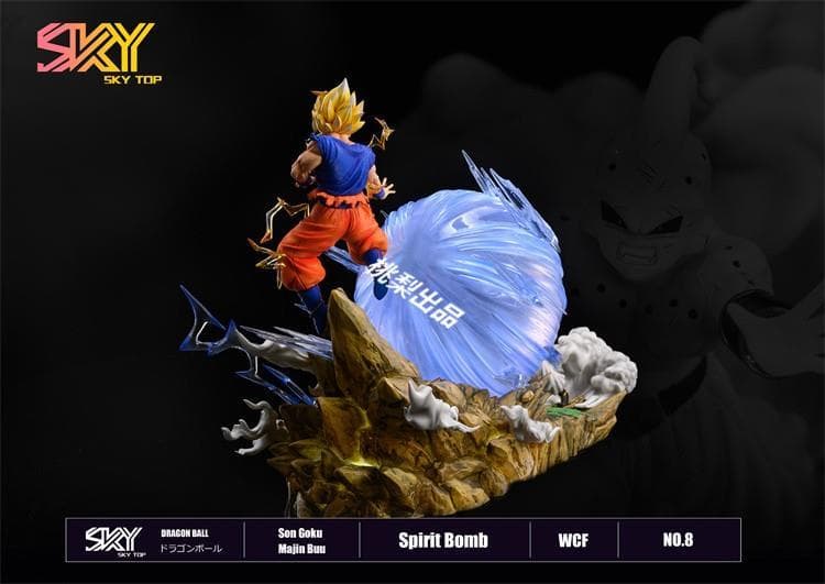 新品未開封『ドラコンボール』　魔人ブウ　＊　孫悟空　 ガレージキット スタチュー