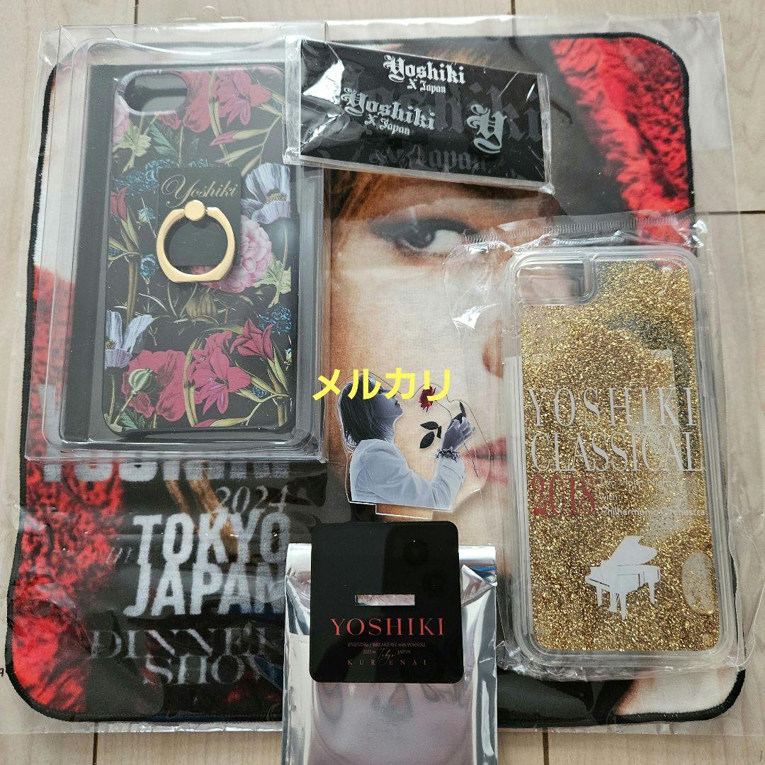 YOSHIKIディナーショーアクスタ　ハンドタオル　バッチ他　XJAPAN