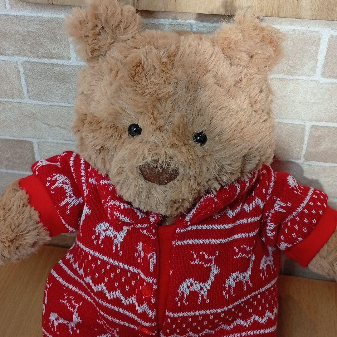 ゆきち Bear in winter pyjams