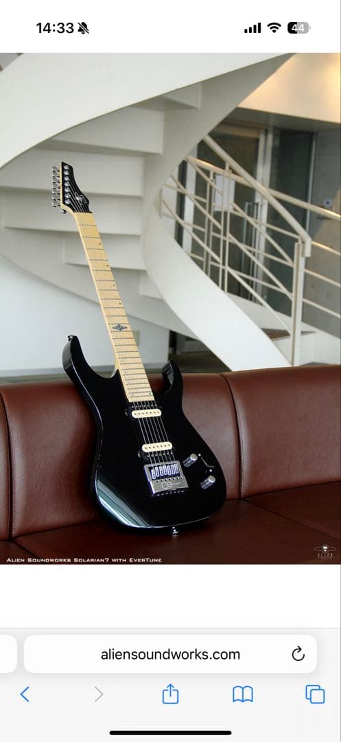 【美品】Alien Soundworks Solarian 7【生産完了品】