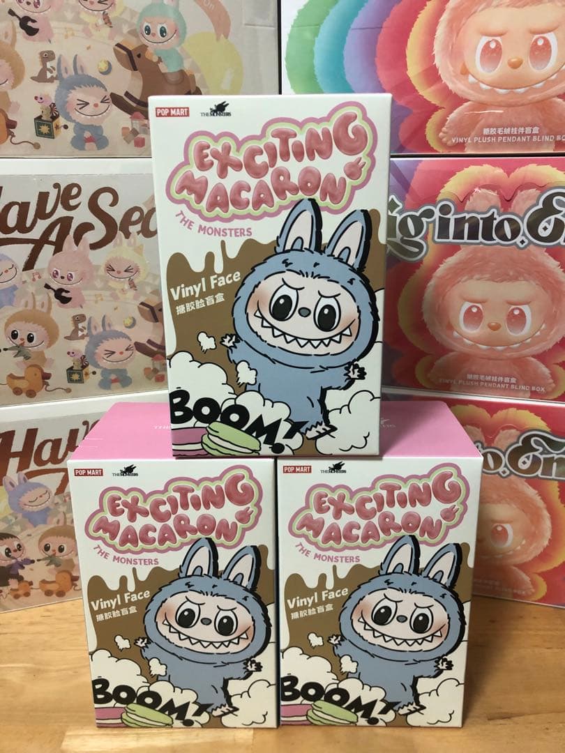 正規品・未開封ラブブ EXCITING MACARON 3箱