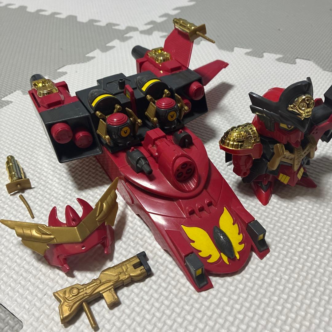 元祖SDガンダム　宇宙海賊騎士キャプテンレッド　ジャンク