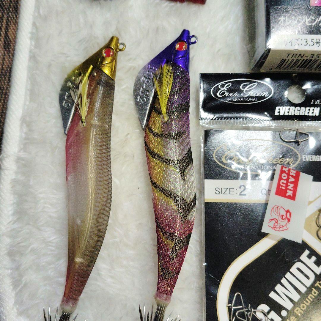 ティップランエギ、シンカー、その他 【CrazyOcean・SHIMANO】