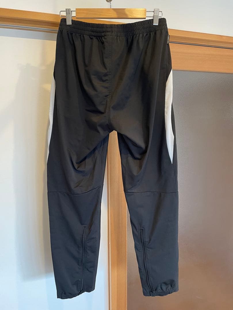adidas 黒/黄 長袖サッカーウェア Lサイズ