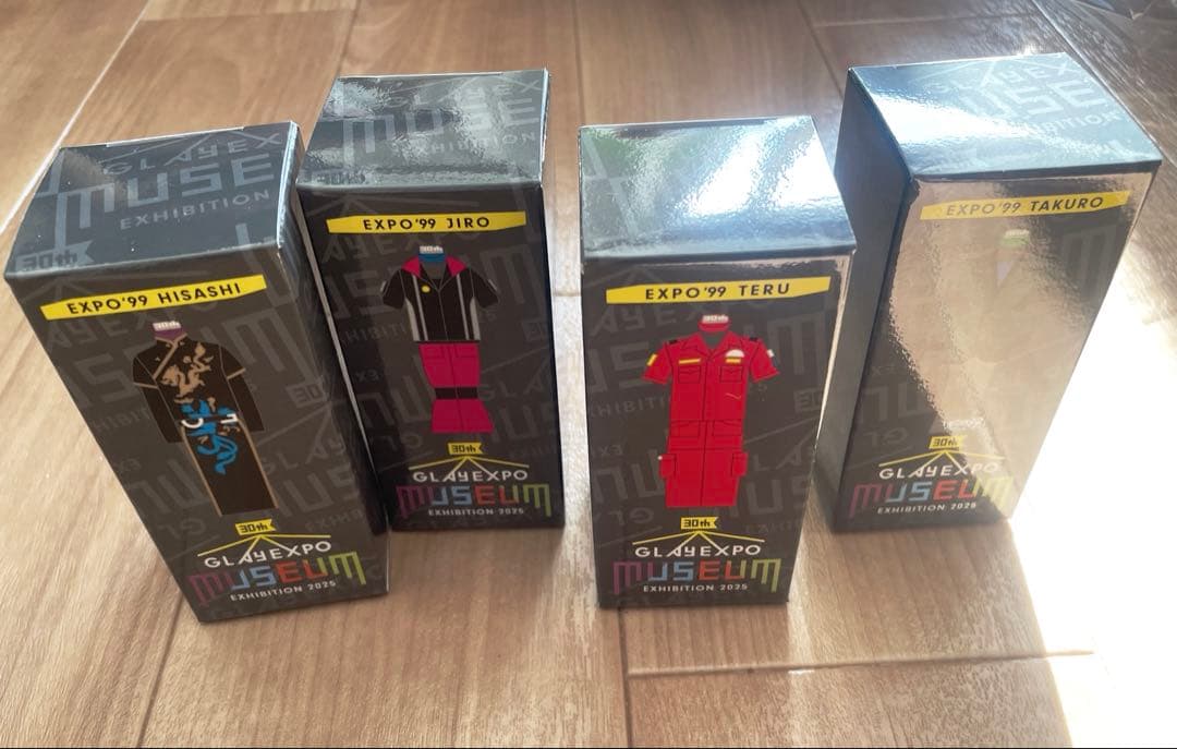 GLAY EXPO MUSEUM トルソーフィギュア4体セット