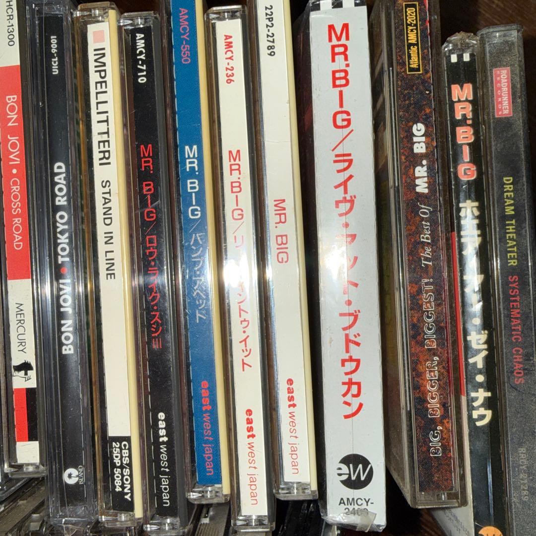 CD　洋楽　まとめ売り ボン・ジョヴィ　メタリカ　Mr.Big　ドリームシアター