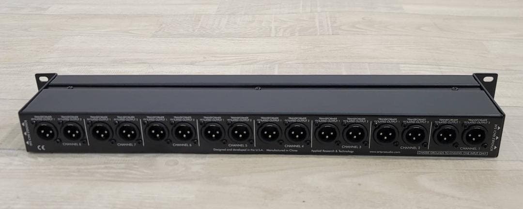 【美品】ART S8 3WAY マイクスプリッター 3分配 8チャンネル