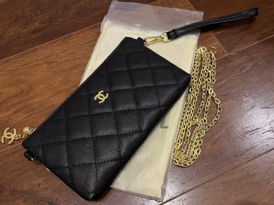 ノベルティ　キルティング　ポーチショルダー