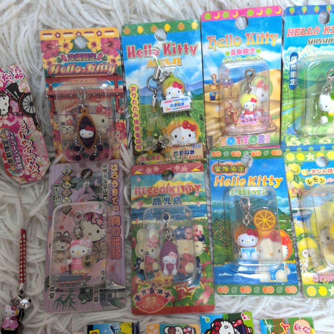 Sanrio ハローキティ　ご当地ストラップ　根付け　ファスナーマスコット