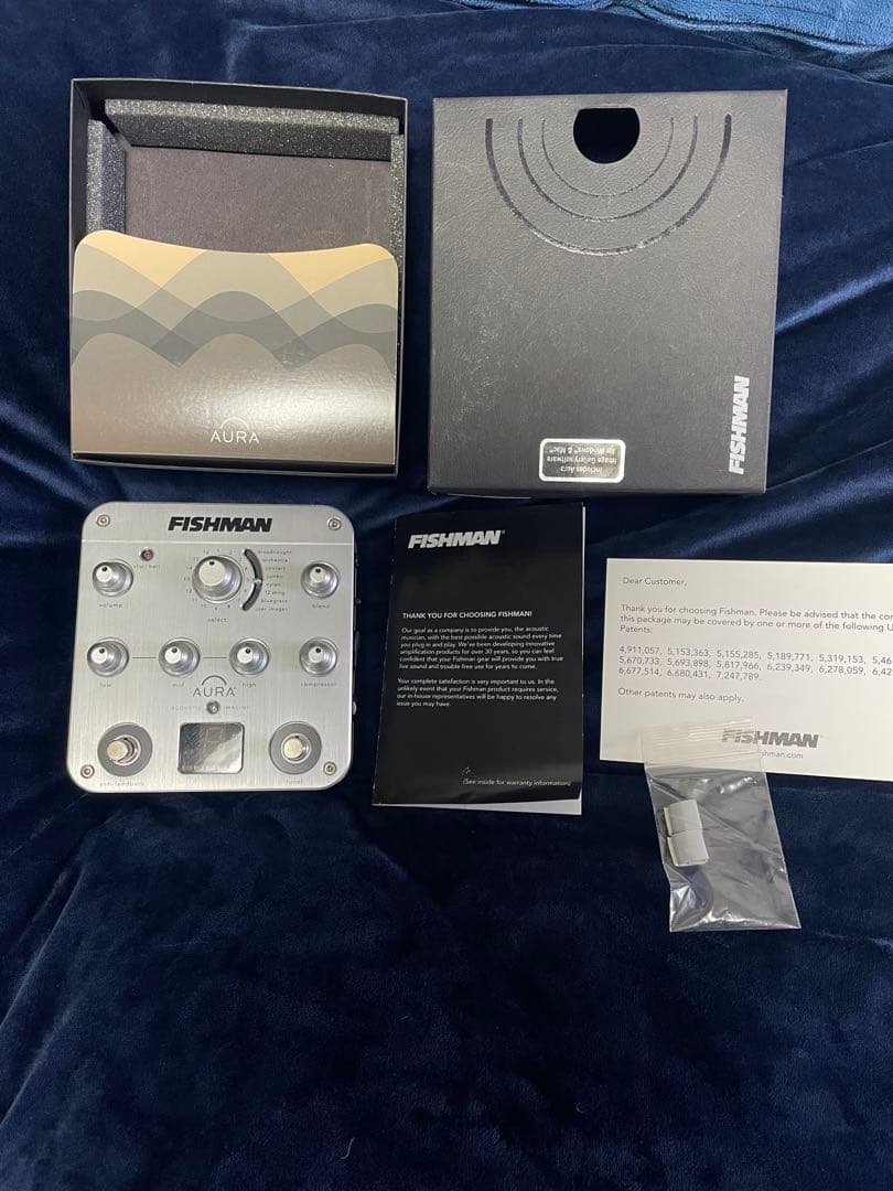 FISHMAN Aura Spectrtm DI Preamp 美品