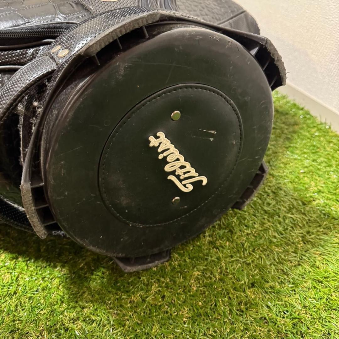 Titleist タイトリスト 限定品 キャディバッグ ゴルフバッグ 革製